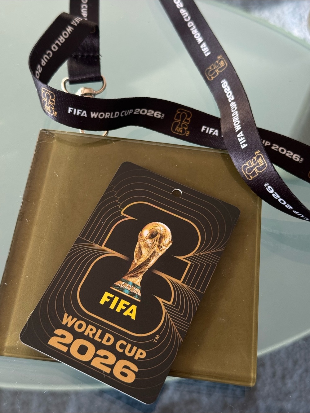 FIFA World Cup 2026 Lanyard Badge
